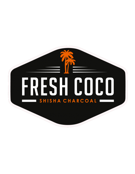 Hookahvar Charbon naturel Chicha Fresh Coco Supreme pour Charbon na