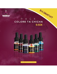Pack colore ta chicha TSAR 5 + 1 Gratuit