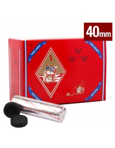 Charbon auto-allumant Three Kings 40 mm