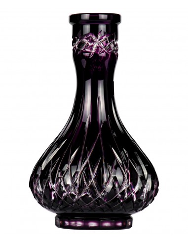Vase Caesar Crystal - Drop - Spikes - Violet