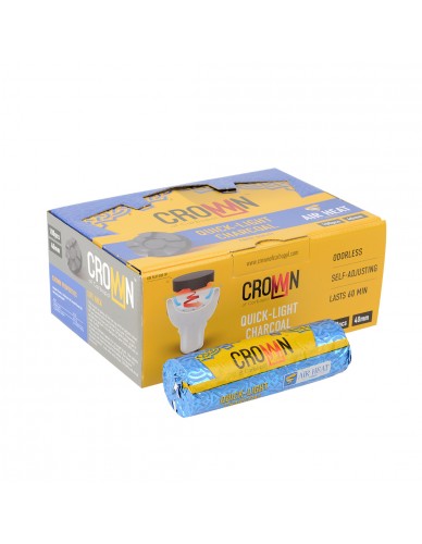 Charbons CARBOPOL CROWN 40mm boite de 100