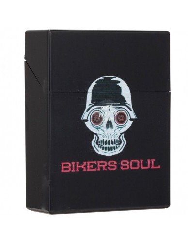 Boite à paquet de cigarettes Tête de mort