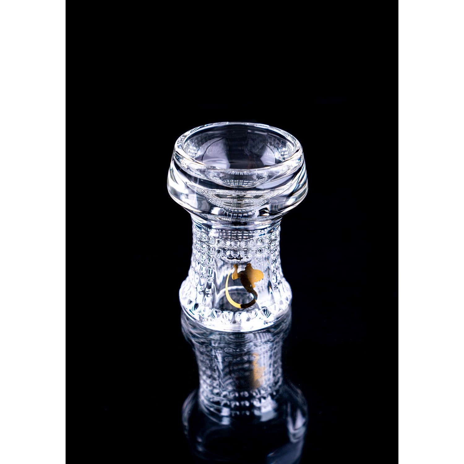 Foyer Dschinni Nero en verre