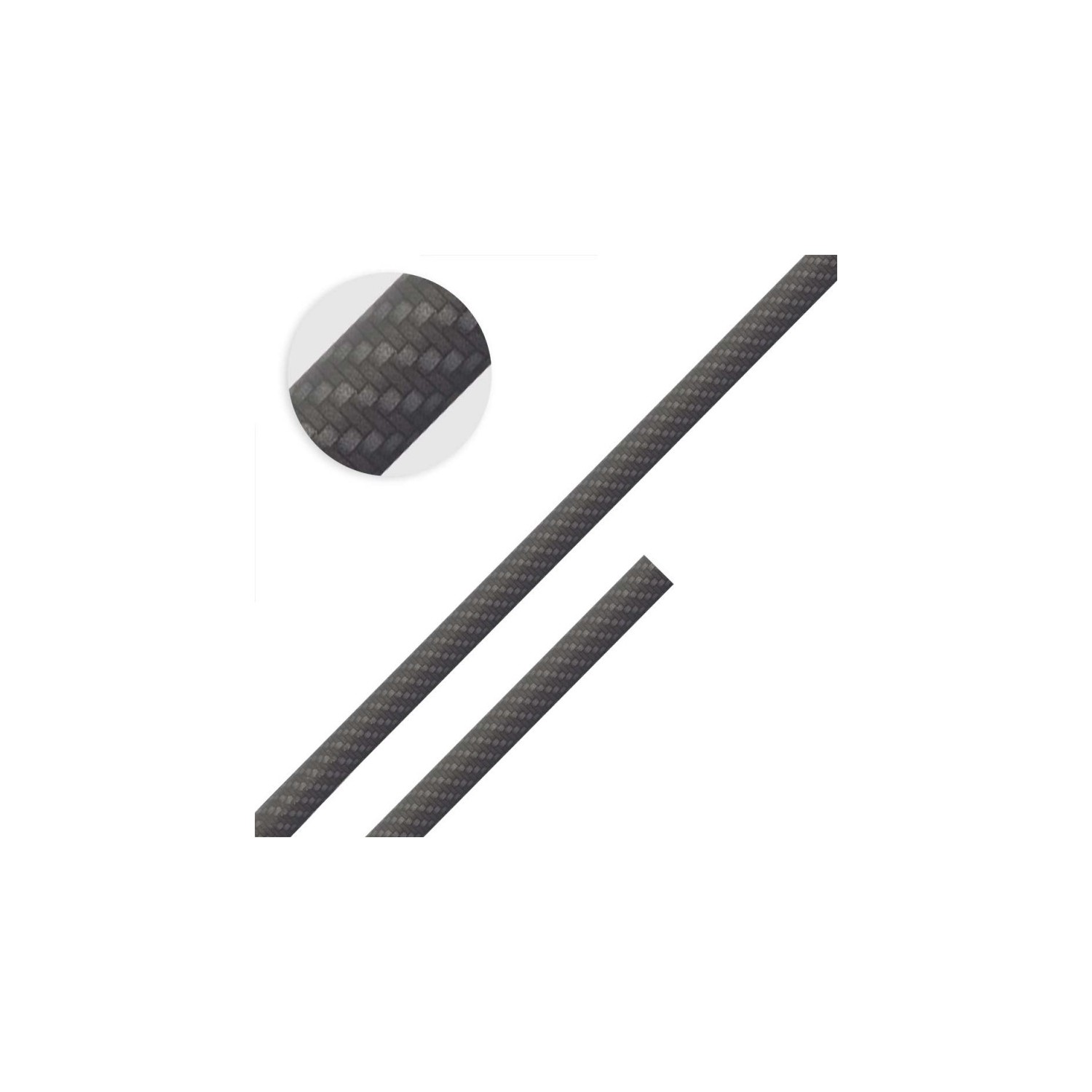 Tuyau silicone effet Carbone
