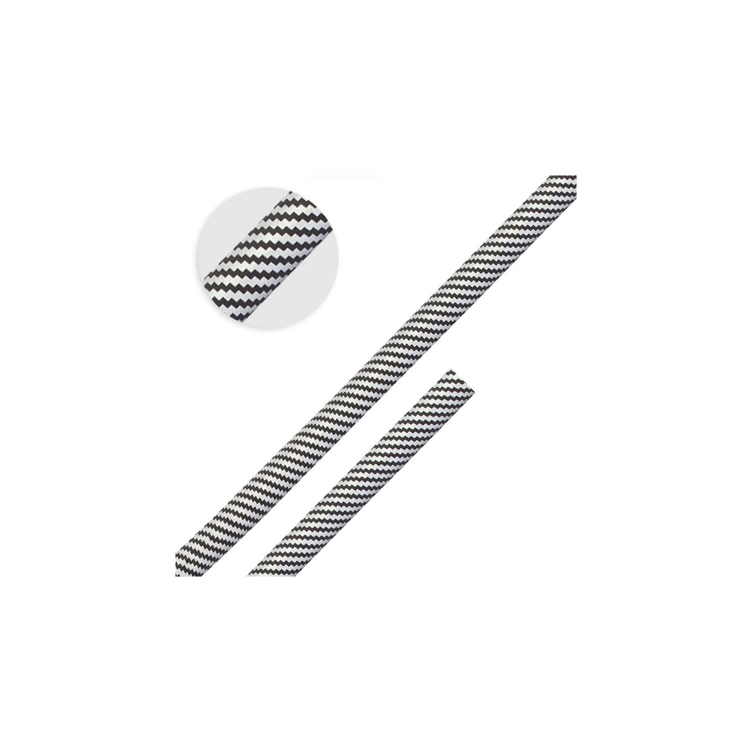 Tuyau silicone effet Carbone