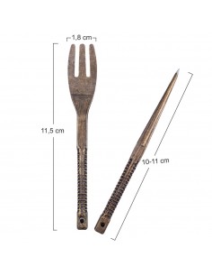 Set Fourchette à tabac + pic Groove 2