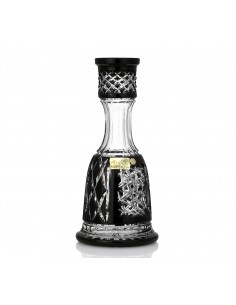 Vase Caesar Crystal - Tradi - Cut - Black