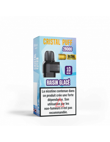 Recharge cristal puff 25k